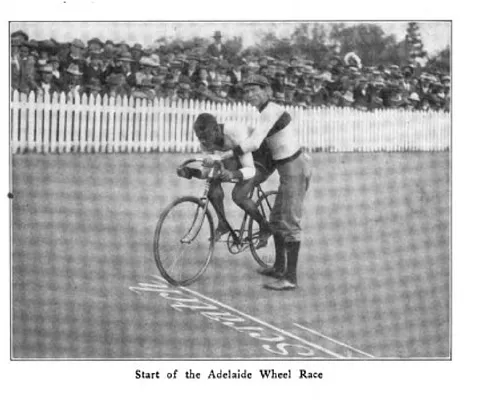 Start of the Adelaide Wheel Race