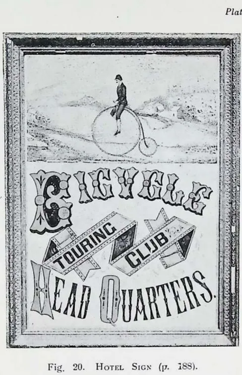 Fig. 20. Hotel Sign (p. 188).