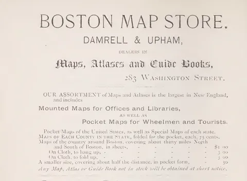Boston Map Store
