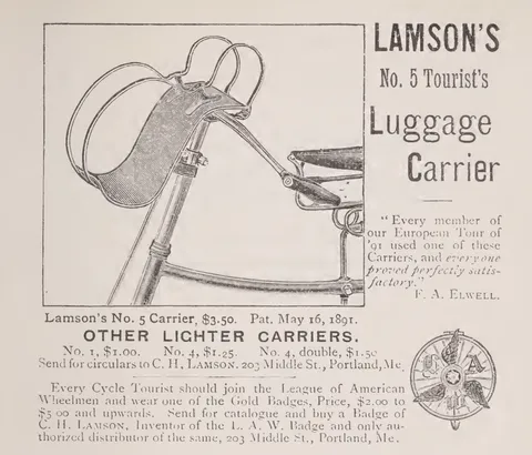 Lamson's No. 5 Tourist's Luggage Carrier