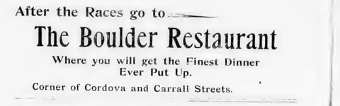 The Boulder Restaurant