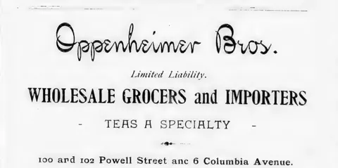Oppenheimer Bros., Wholesale Grocers and Importers