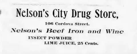 Nelson's City Drug Store