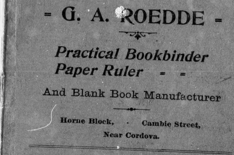 G. A. Roedde, Practical Bookbinder