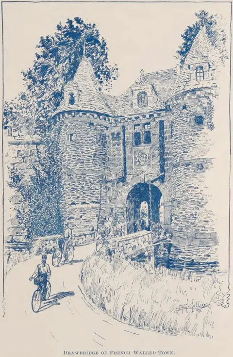 Drawbridge of French Walled Town