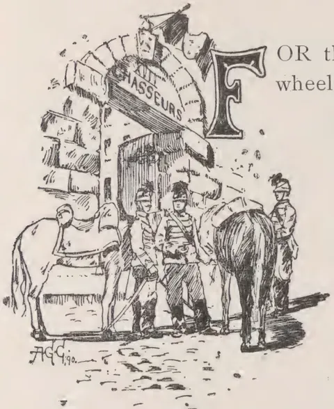 Drop cap with travelers and carriage