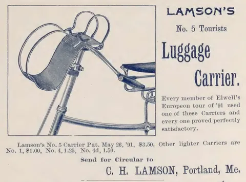Lamson's Luggage Carrier advertisement