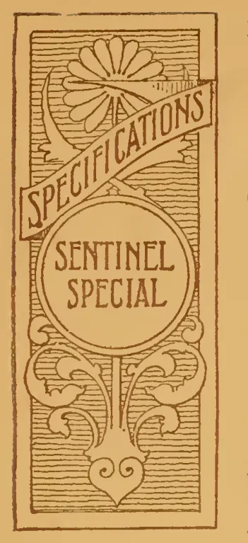 Specifications -- Sentinel Special