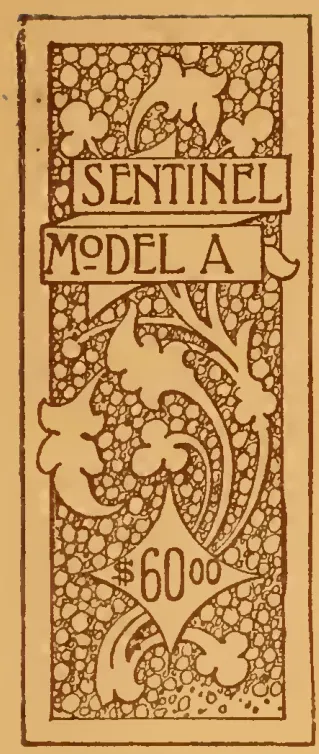 Sentinel Model A $60.00