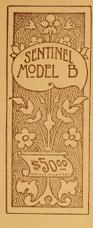 Sentinel Model B $50.00