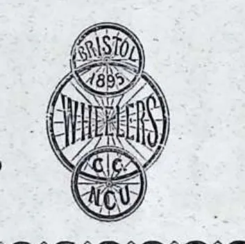 Bristol Wheelers' C.C. club badge