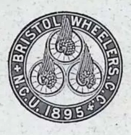 Bristol Wheelers' C.C. club badge