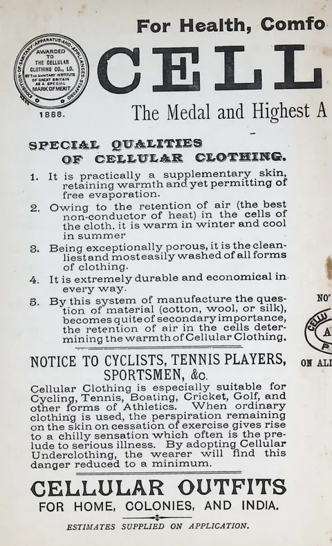 Cellular Clothing Co. advertisement (part 1 of 2)