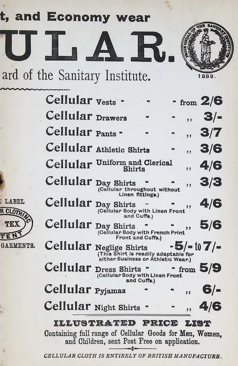 Cellular Clothing Co. advertisement (part 2 of 2)