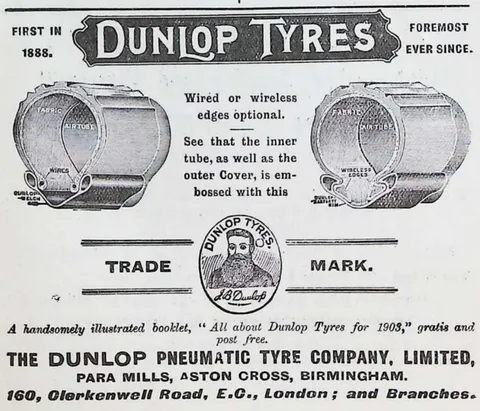 Dunlop Tyres, 'First in 1888, foremost ever since'