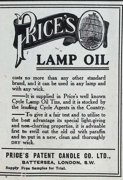 Price's Lamp Oil trade mark