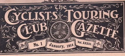 The Cyclists' Touring Club Gazette (front cover masthead)