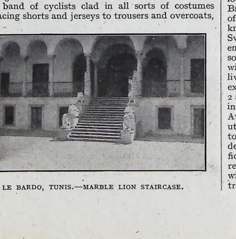 Le Bardo, Tunis - Marble Lion Staircase