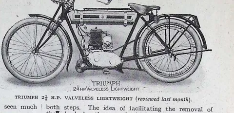 Triumph 2¼ h.p. Valveless Lightweight