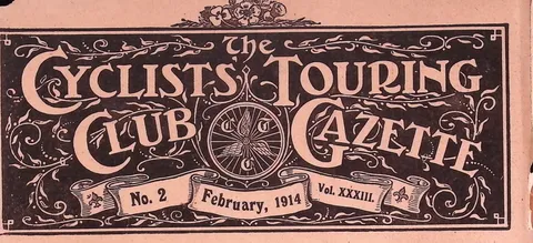 The Cyclists' Touring Club Gazette (front cover masthead)