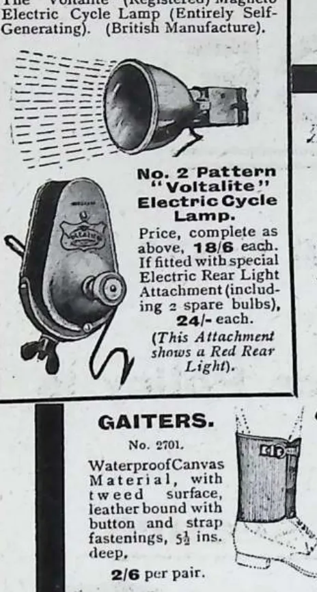 Voltalite Magneto Electric Cycle Lamp
