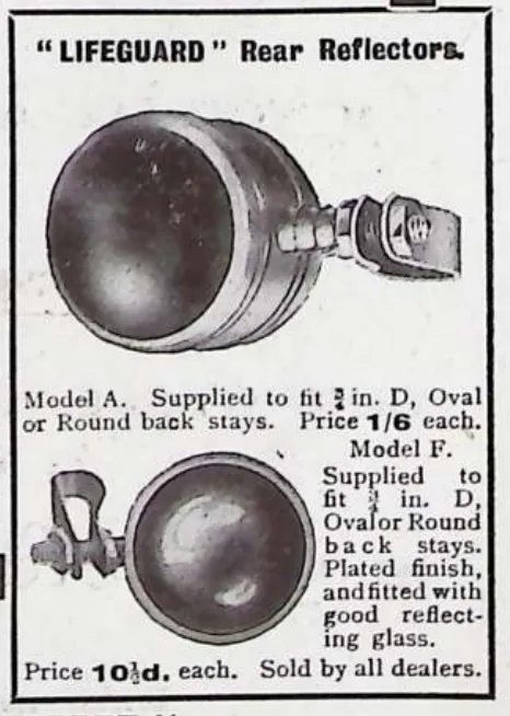 Lifeguard Rear Reflectors