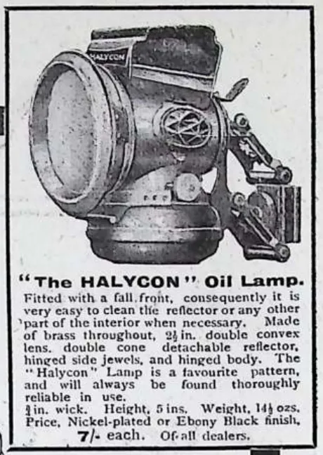 The Halycon Oil Lamp