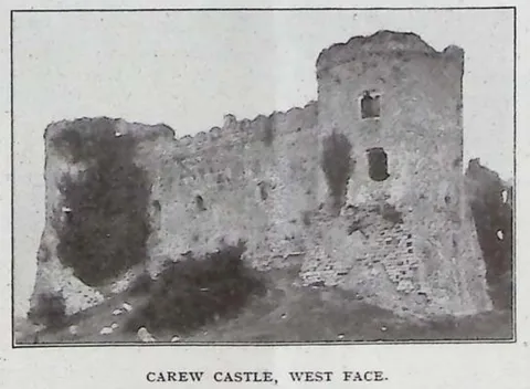 Carew Castle, West Face