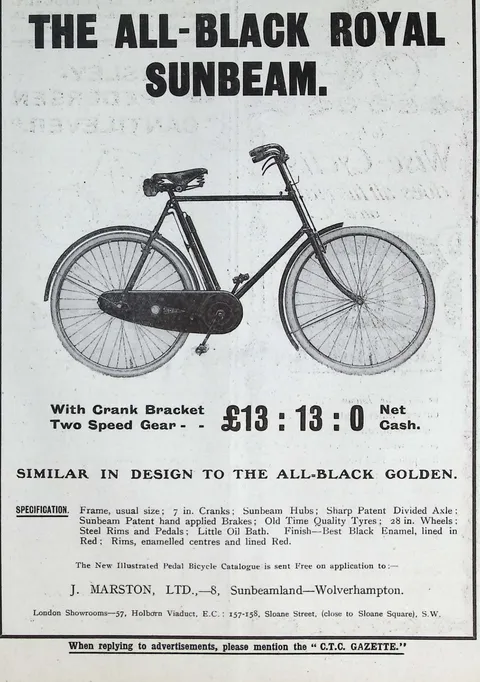 The All-Black Royal Sunbeam