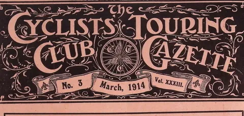 The Cyclists' Touring Club Gazette (front cover masthead)