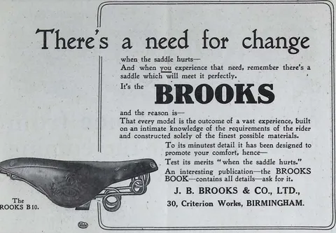 There's a Need for Change - Brooks B10 saddle