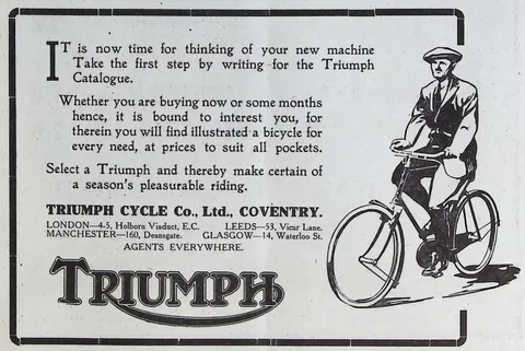 It is now time for thinking of your new machine - Triumph