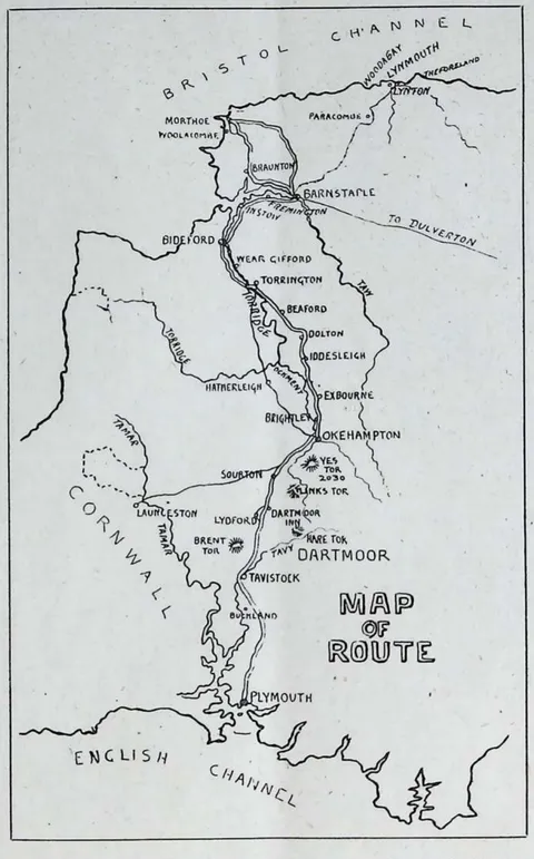 Map of Route