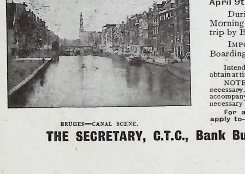 Bruges - Canal Scene
