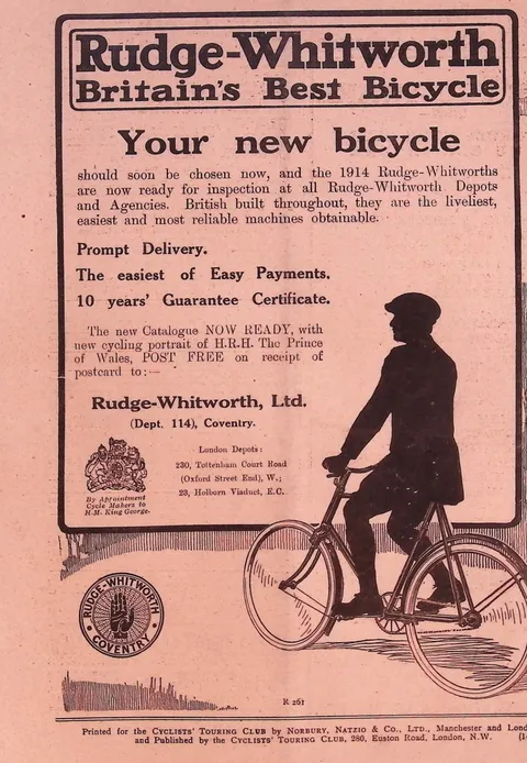 Rudge-Whitworth, Britain's Best Bicycle
