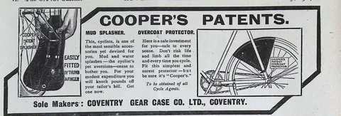 Cooper's Patents - Mud Splasher and Overcoat Protector