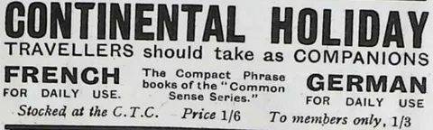 Continental Holiday - C.T.C. Compact Phrase Books