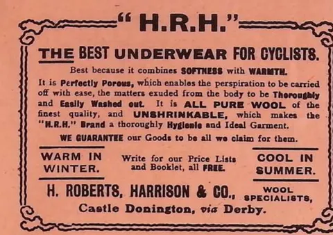 H.R.H. underwear for cyclists