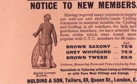 Notice to New Members - Holding & Son, Tailors