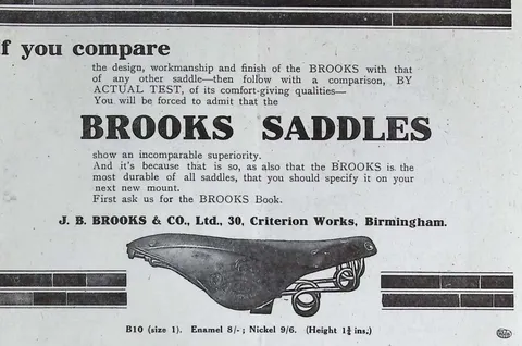 Brooks Saddles - If You Compare