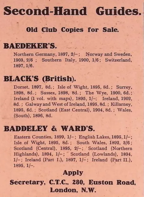 Second-Hand Guides, old Club copies for sale