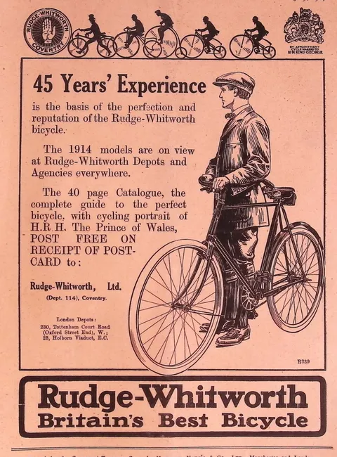 Rudge-Whitworth, Britain's Best Bicycle