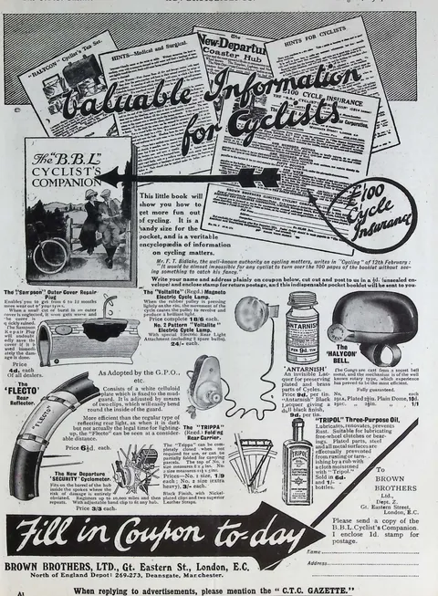 Valuable Information for Cyclists - Brown Brothers Ltd.