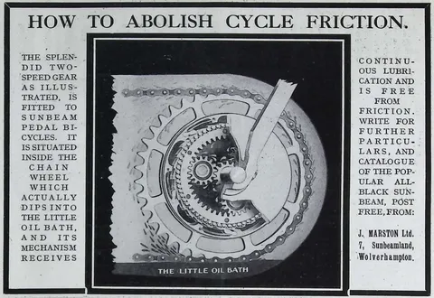 How to Abolish Cycle Friction - Sunbeam two-speed gear