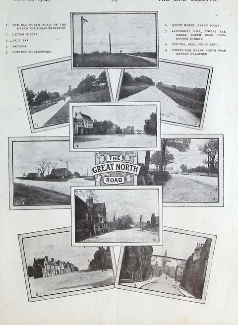 The Great North Road (photographic plate)