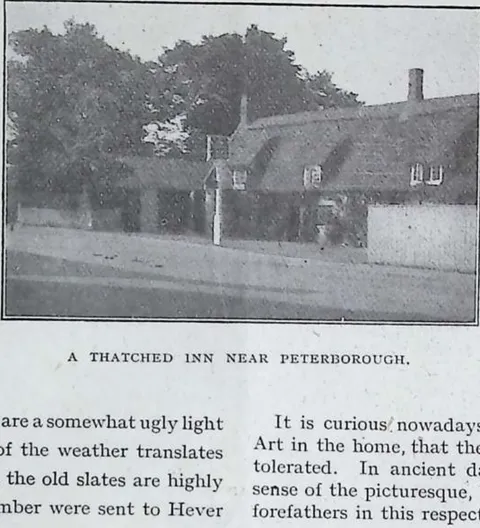 A thatched inn near Peterborough