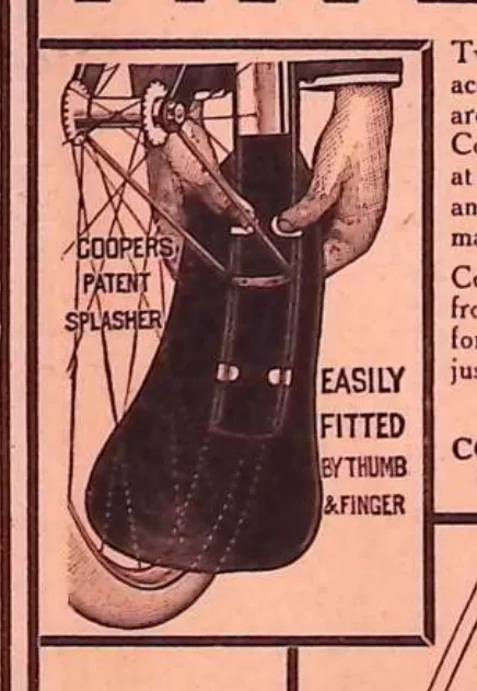 Cooper's Patent Mud Splasher