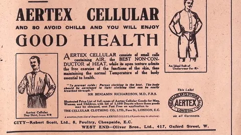 Aertex Cellular clothing advertisement