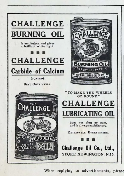 Challenge Burning Oil, Carbide and Lubricating Oil