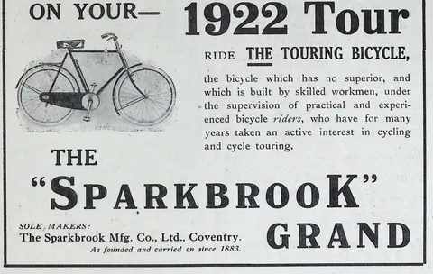 On your 1922 Tour ride the Sparkbrook Grand